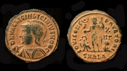 Licinius II, Helmeted Portrait, Rare!